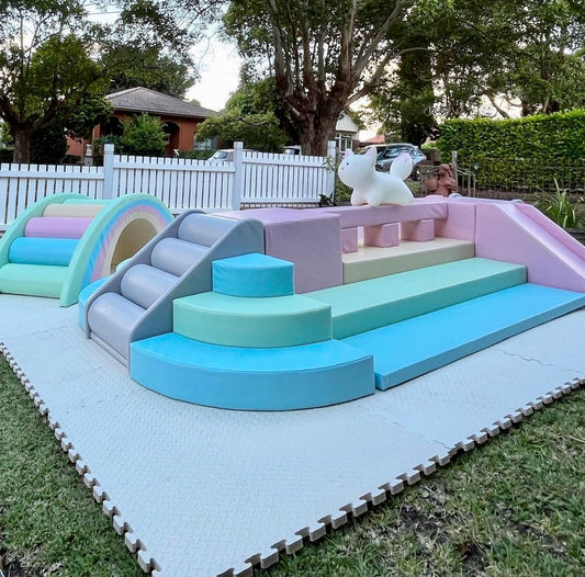 Pastel Ultimate Pyramid - Soft Play Hire