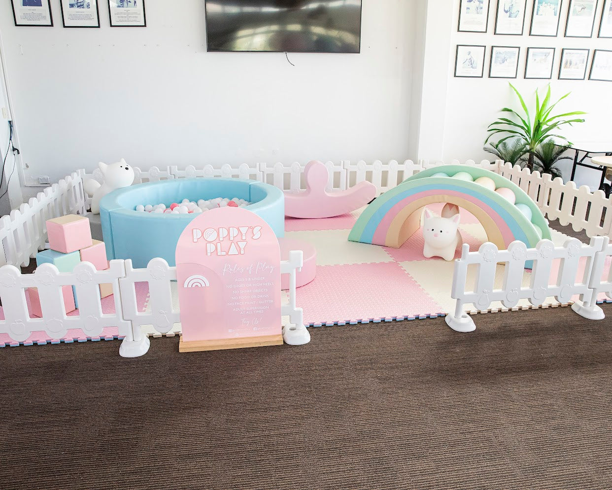 Standard Pastel Play Set - Soft Play Hire