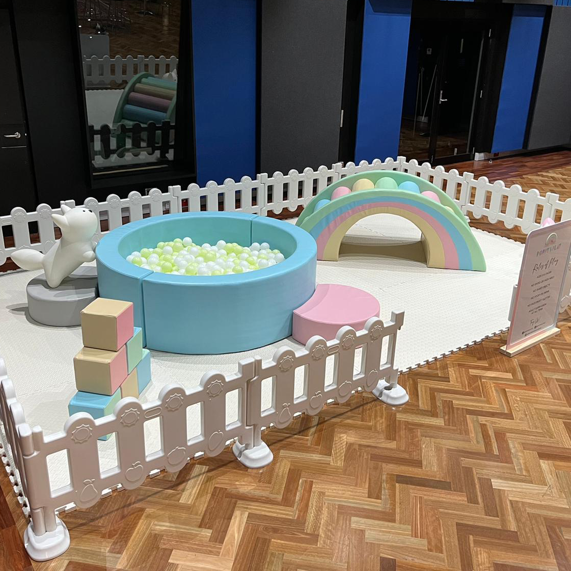 Standard Pastel Play Set - Soft Play Hire